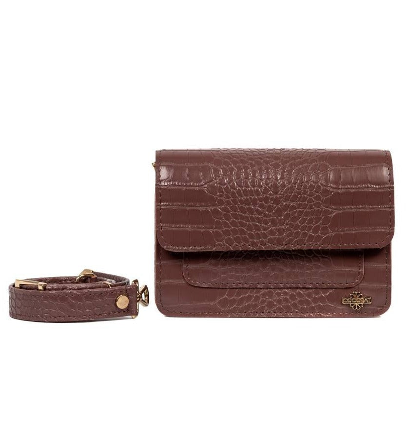 Mini Tara - mauve kroko
