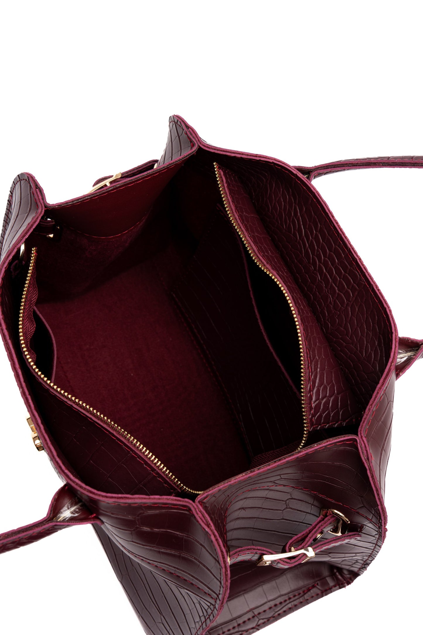 Olivia - bordo kroko